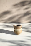 A set of 3 brown beige bowls